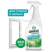 Средство для мытья стекол и зеркал 600 мл GRASS «Clean glass», распылитель, 608125 (7063)