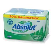 Мыло туалетное антибактериальное 300 г ABSOLUT, КОМПЛЕКТ 4 шт., 600762 (1019)