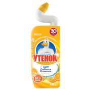Средство для уборки туалета 500 мл, ТУАЛЕТНЫЙ УТЕНОК «Цитрусовый», 600329 (0733)