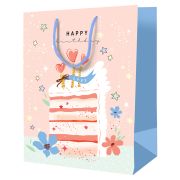 Пакет подарочный 33*42*12см ArtSpace «Happy birthday», ламинированный, 340300 (2262)