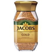 Кофе растворимый JACOBS «Gold» 190 г, сублимированный, 622380