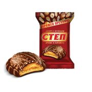 Десерт шоколадный СЛАВЯНКА «Степ» с печеньем, арахисом и карамелью, 1000 г, 622598