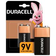 Батарейка DURACELL Basic, 6LR61 (КРОНА), Alkaline, 9 В, 450427 (6267)