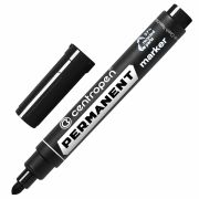 Маркер перманентный CENTROPEN 8566, ЧЕРНЫЙ, круглый наконечник, 2,5 мм, 150061