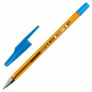 Ручка шариковая STAFF AA-927 ORANGE, СИНЯЯ, корпус оранжевый, узел 0,7мм, без штрихкода, 144075