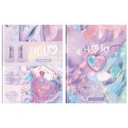 Бизнес-блокнот А5, 80л., BG «Holo», глянцевая ламинация, металлизация, 331839 (4157)