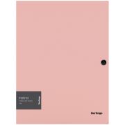 Папка на кнопке Berlingo «Instinct» А4, 600мкм, фламинго (2008)