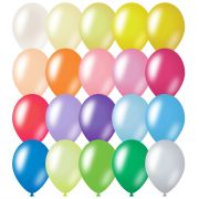 Шары воздушные 30см. металлик