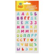 Наклейки гелевые Мульти-Пульти «Алфавит», 10*22см, 48 наклеек (0316)