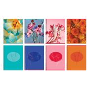 Тетрадь 80л., А5, клетка на гребне BG «Perfect flower», двойная обложка (4900)