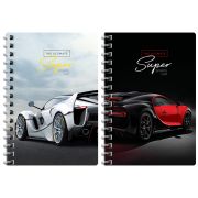 Записная книжка А6 120л., на гребне ArtSpace «Авто. Ultimate super cars»