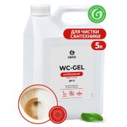 Средство для уборки сантехнических блоков 5,3 кг GRASS WC-GEL, кислотное, гель, 605628 (5204)