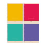 Тетрадь 48л., А5, клетка на гребне BG «Monocolor. Simple» (9045)