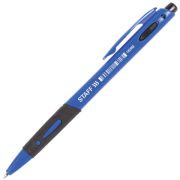 Ручка шариковая авт. с грипом STAFF «Manager» BPR-246, СИНЯЯ, линия 0,35 мм, 142492