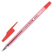 Ручка шариковая STAFF AA-927, КРАСНАЯ, узел 0,7 мм, линия 0,35 мм, 142811