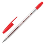 Ручка шариковая BRAUBERG «M-500 CLASSIC», КРАСНАЯ, узел 0,7 мм, линия 0,35 мм, 143446