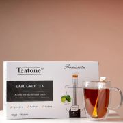 Чай TEATONE черный с ароматом бергамота, 100 стиков по 1,8 г, 622805 (0180)