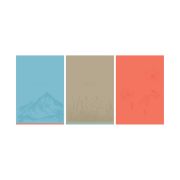 Тетрадь 96л., А4, клетка BG «Monocolor. Serenity», выб. лак (4988)