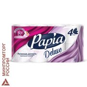 Бумага туалетная 3 сл./ 8 шт Papia Bali Flower