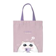 Сумка-шоппер MESHU «Catbag», 33*40см, канвас (1391)