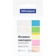 Флажки-закладки OfficeSpace, 12*45мм, 20л.*4 неоновых цвета, (5667)