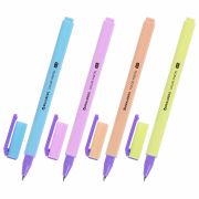 Ручка гелевая BRAUBERG COLOR PASTEL, СИНЯЯ, корпус ассорти, линия 0,35мм, 144121