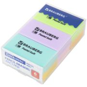 Ластики BRAUBERG PASTEL SOFT  размер ластика 45*25*10мм, экологичный ПВХ, 271340