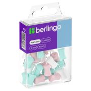 Кнопки силовые Berlingo, 30шт., пласт. упак., европодвес (4299)