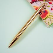 Ручка шариковая автоматическая MESHU «Gold» синяя, 1,0мм (1942)