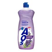 Средство для мытья посуды,  900 мл, AOS «Глицерин» (5452)
