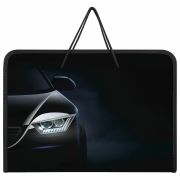 Папка для труда на молнии с ручками ПИФАГОР А4, 1 отд., пластик, органайзер, Car flash, 272231
