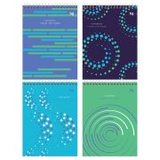 Блокнот А5 40л. на гребне BG «Your pattern» (7186)