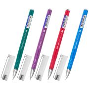 Ручка шариковая масляная BRAUBERG Oxet Color, СИНЯЯ, корпус ассорти, В ДИСПЛЕЕ, 0,7мм, 0,35мм,143003