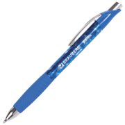 Ручка гелевая авт. с грипом BRAUBERG «Jet Gel», СИНЯЯ, узел 0,6 мм, линия 0,4 мм, 142690