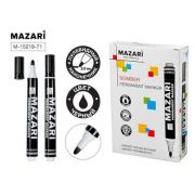 Маркер перманентный 2-3мм «SOMBER» черный M-15219-71 Mazari (9258)