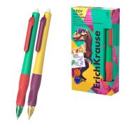 РУЧКА ГЕЛ. АВТ. ERICHKRAUSE KIDDY MATIC&GRIP DINO ART 0.5, СТИРАЕМ. СИНИЙ (6960)