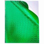 Тетрадь 48л. (клетка) ХАТ б/в обл. «Metallic Croco Зелёный» тисн. (5510)