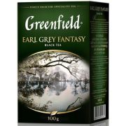 100Г ЧАЙ ЧЕРН GREENFIELD EARL GREY FANTASY ЛИСТОВОЙ