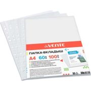 Перфофайлы 60мкм А4 deVENTE 3050401 гладкая фактура 50 шт (6741)