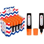 Текстовыделитель ATTOMEX 5045353 оранжевый,скош.1-5мм,плоск.корп. (8579)