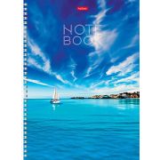 Тетрадь120л. (клетка) А4 ХАТ спираль «Белеет парус» 32818 тв.обл.,многоцв.срез,лам.soft-touch (1187)