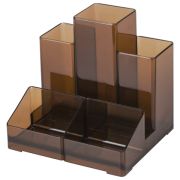 Подставка-органайзер BRAUBERG-CONTRACT, 109х95х101,5 мм, 5 отделений, цветная, 230994