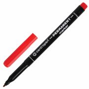 Маркер перманентный CENTROPEN 2536, КРАСНЫЙ, тонкий наконечник, 1 мм, трехгранная зона захвата, 151122