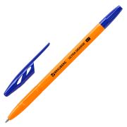 Ручка шариковая BRAUBERG «ULTRA ORANGE», СИНЯЯ, узел 0,7 мм, линия 0,35 мм, 143562
