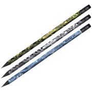 Карандаш ч/г Berlingo «Military» HB, круглый, с ластиком, черное дерево, заточен (6927)