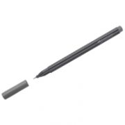 Ручка капиллярная Faber-Castell «Grip Finepen» теплая серая, 0,4мм, трехгранная (6729)
