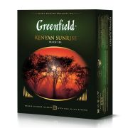 Чай GREENFIELD «Kenyan Sunrise» черный кенийский, 100 пакетиков, 620389 (6005)