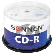 Диск CD-R SONNEN 700 Mb 52x, 512570