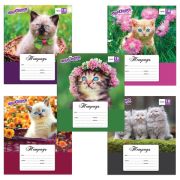 Тетрадь 18 л., линия, «Цветы. Blooming moments» (8699)