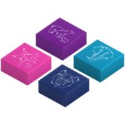 Ластик Berlingo «Azure», прямоугольный, 28*28*12мм (4831)